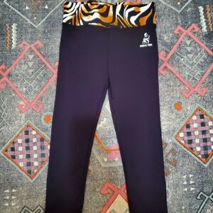 Leopard Bikram Yoga Pants Sz S
